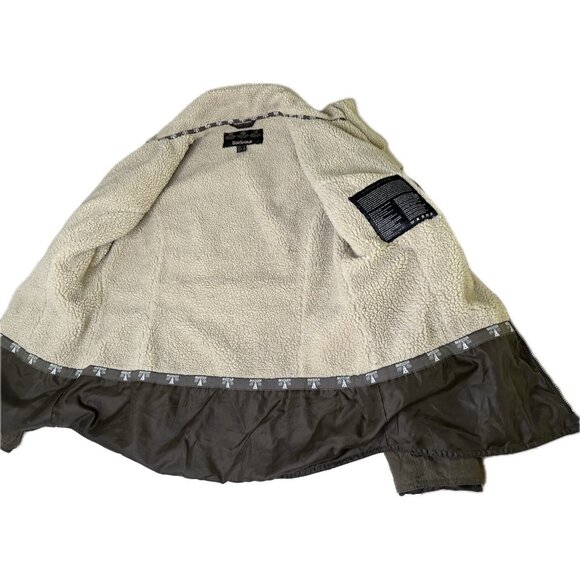 Barbour Women’s Howman Olive Wax Cotton Jacket Size US 8 - Picture 5 of 9